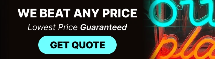 neon sign price beat