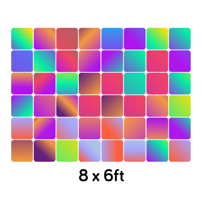 8x6 shimmer wall icon