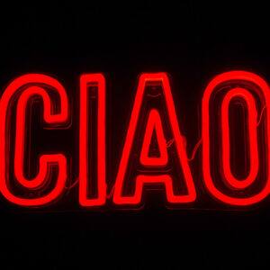 CIAO neon signs for home and restaurant