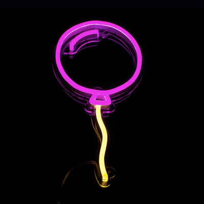 cute neon sign for party and wedding