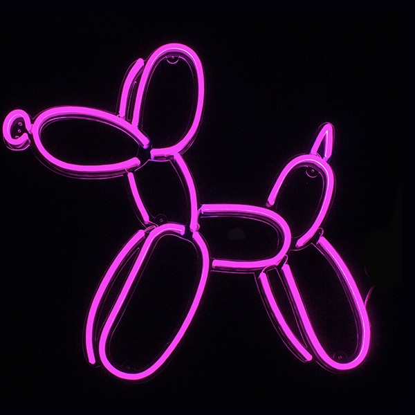 Balloon Dog Neon Sign