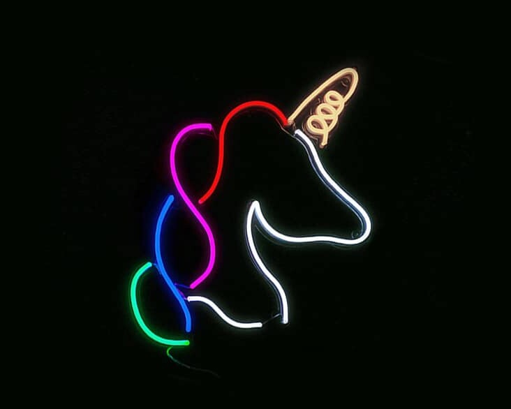 unicorn custom neon signs best gifts for children and nursery