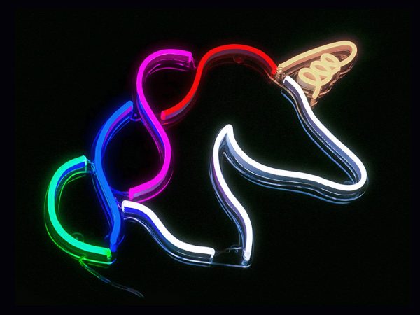 unicorn custom neon signs best gifts for children and nursery