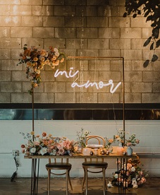 wedding custom neon sign