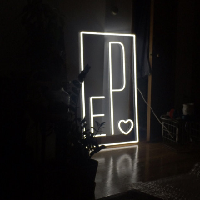 ep neon sign