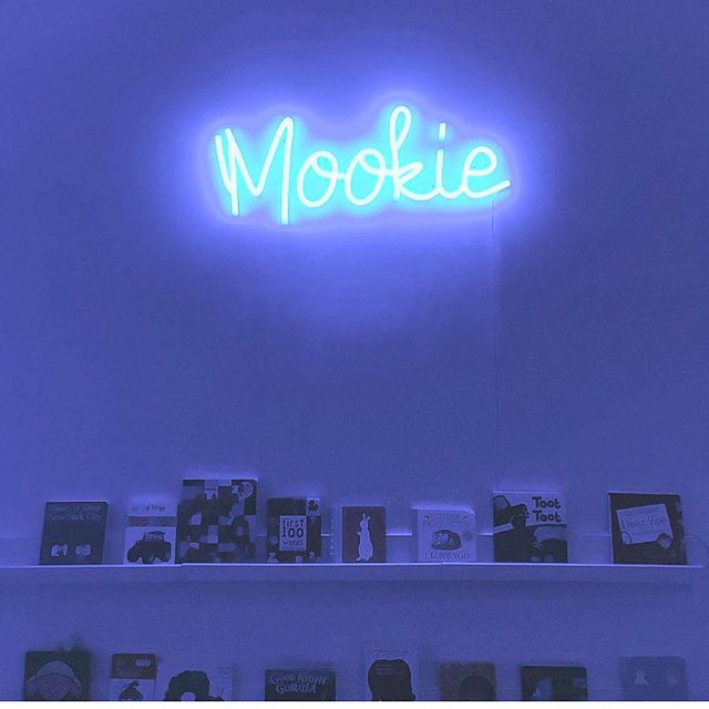 mookie neon sign