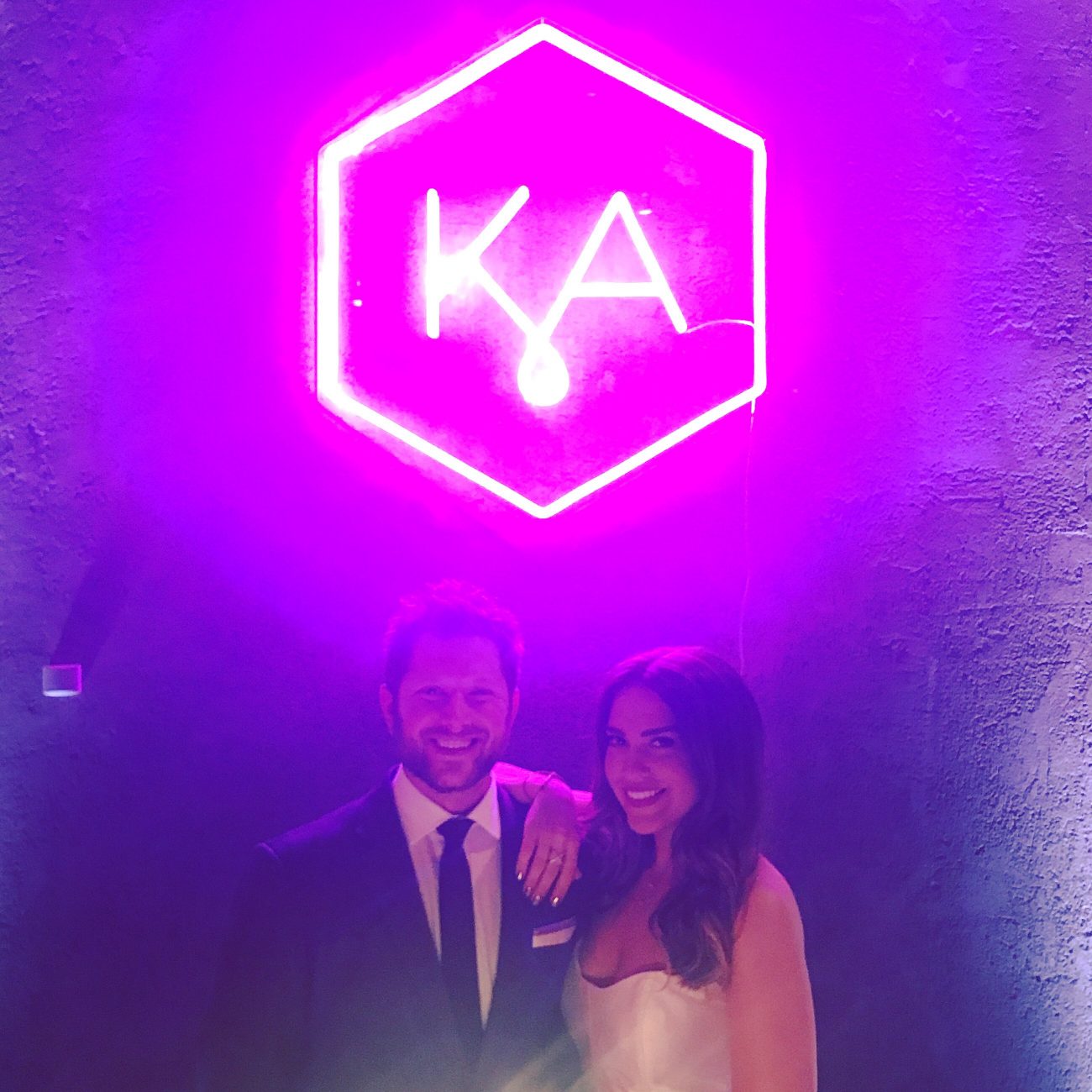 KA neon sign