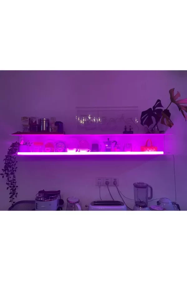 pink neon tube lamp 2