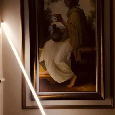 soft white neon lamp