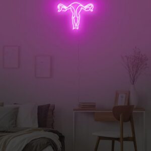 womb neon sign