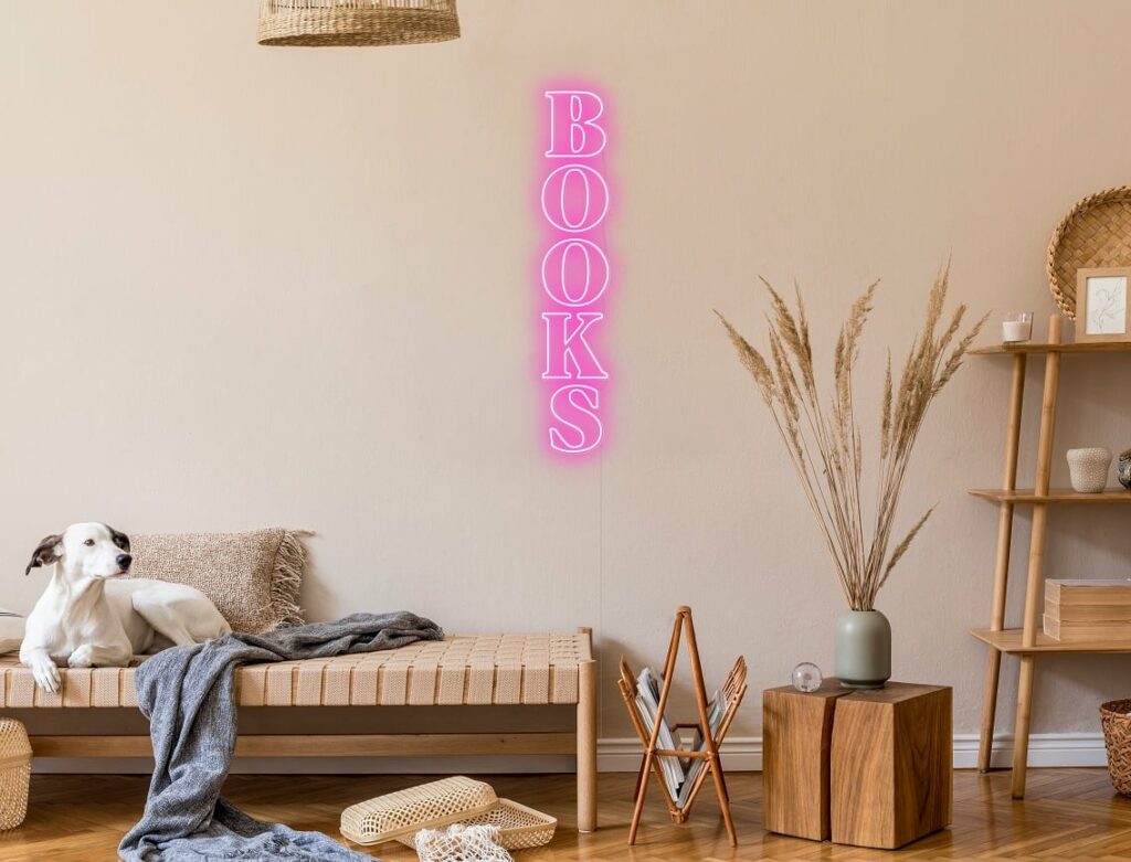 Book Sign Led Sign Books Neon Sign | Echo Neon #1 LED Neon Sign Brand