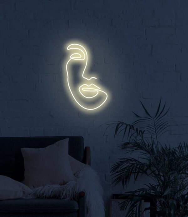 living room neon sign