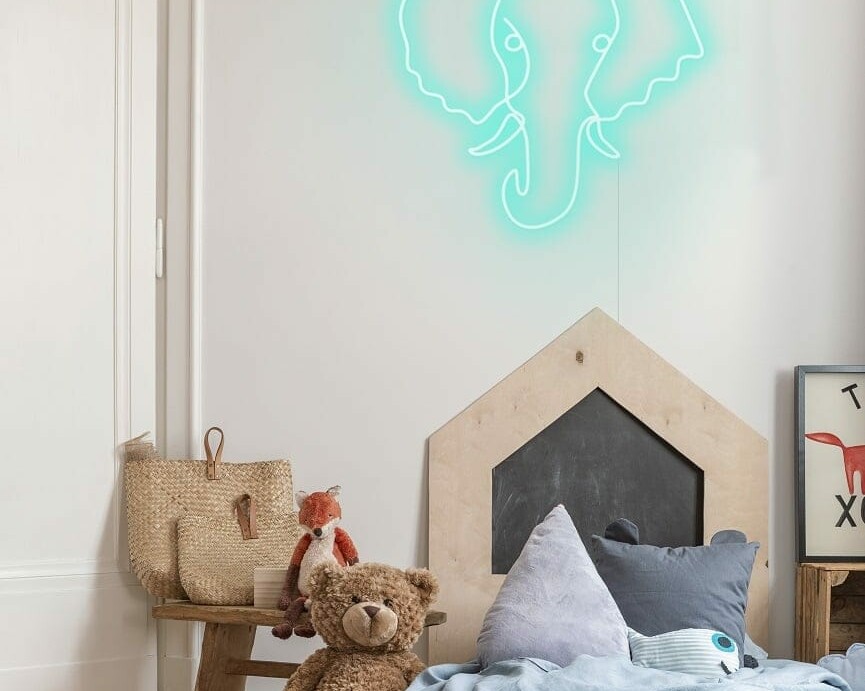 Nursery neon sign