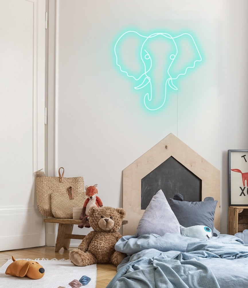 Nursery neon sign