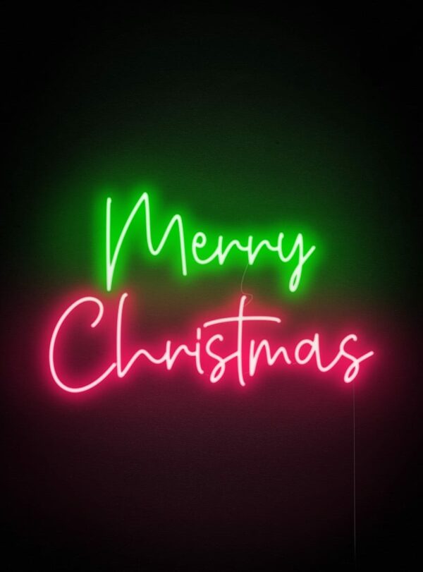 Christmas custom neon sign