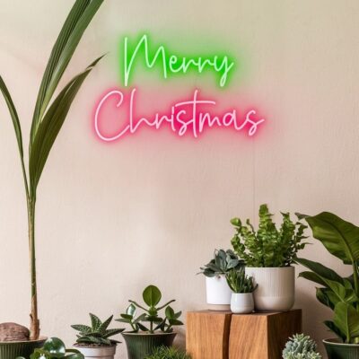 Christmas neon sign