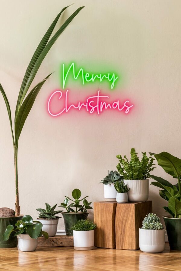 Christmas neon sign