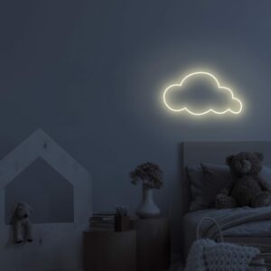 cloud neon sign