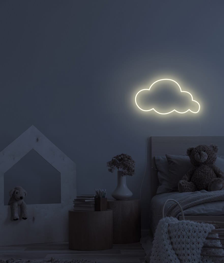 cloud neon sign