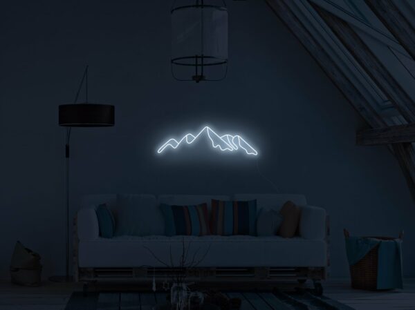 Personalized living room neon sign to set the mood