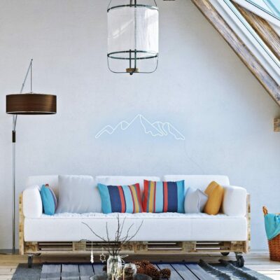 Mountain Skyline LED Neon Sign | Echo Neon #1 LED Neon Sign