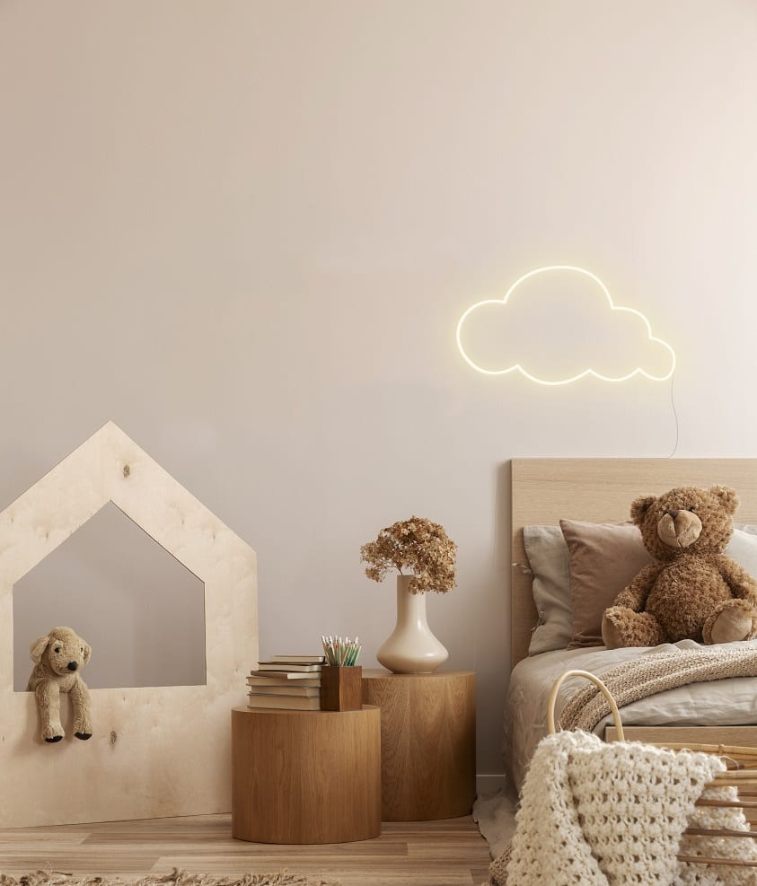 Cloud Neon Sign Remember You Can Float Anytime You Want