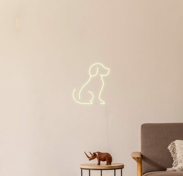 puppy neon light