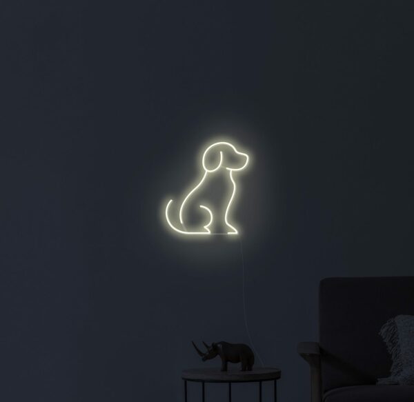 puppy neon lights