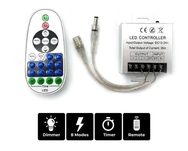remote for neon sign