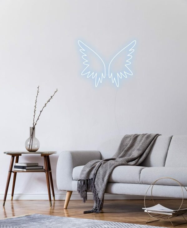 wings neon sign