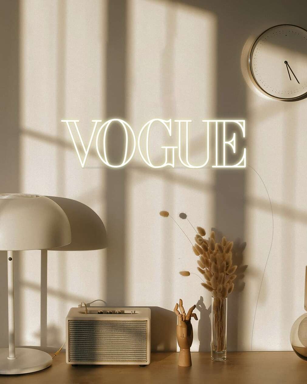 chic neon sign
