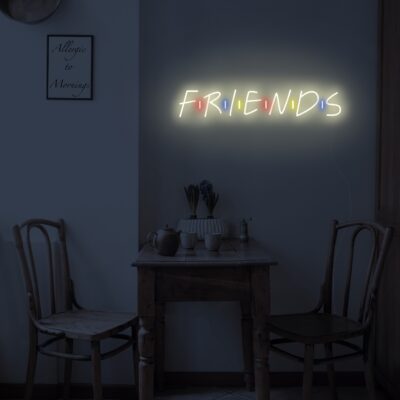friend neon sign