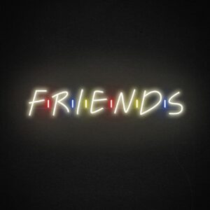 friends neon light