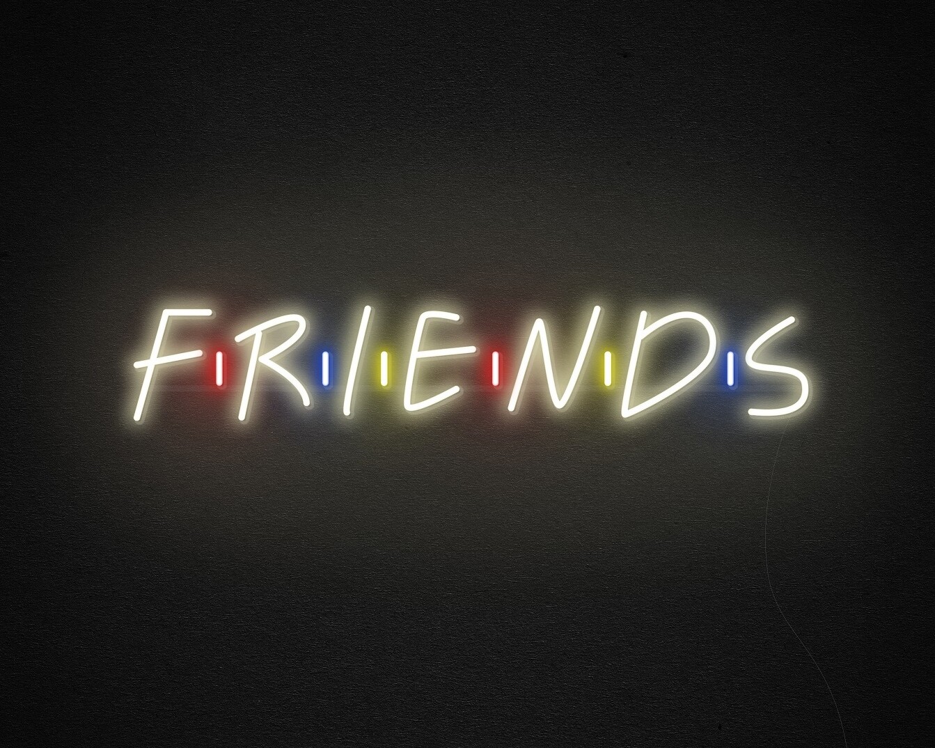 friends neon light