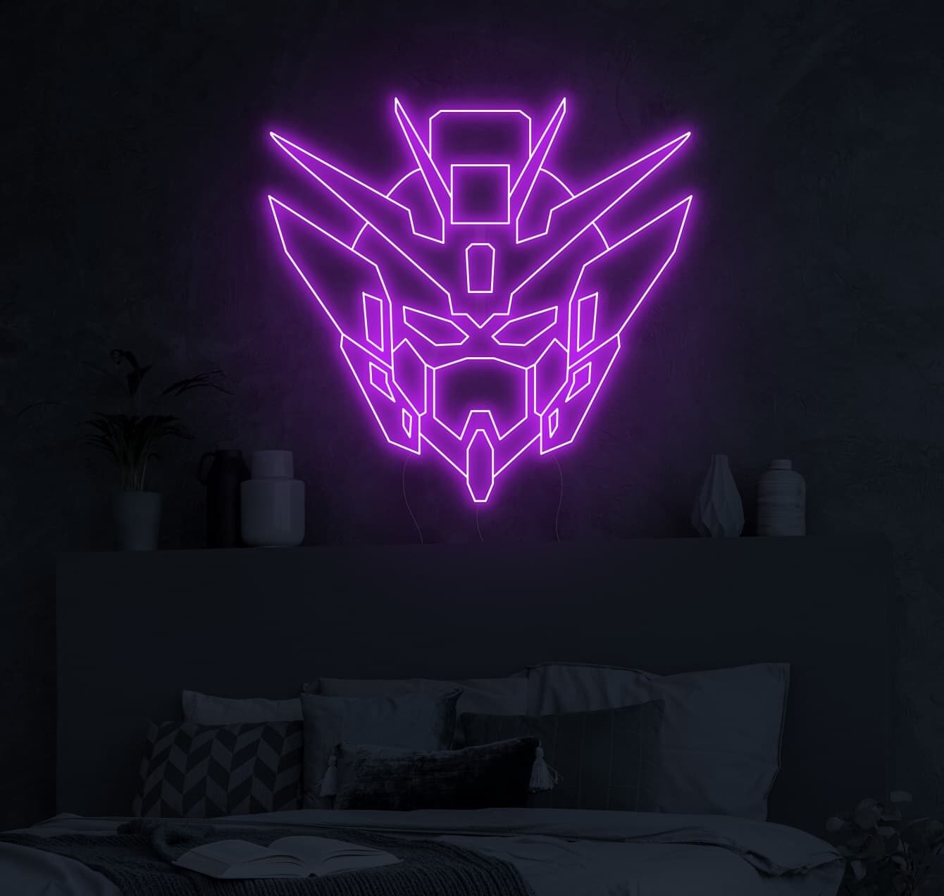 Home & Living Anime neon light,Anime neon sign,Anime led light for wall