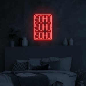 soho neon light