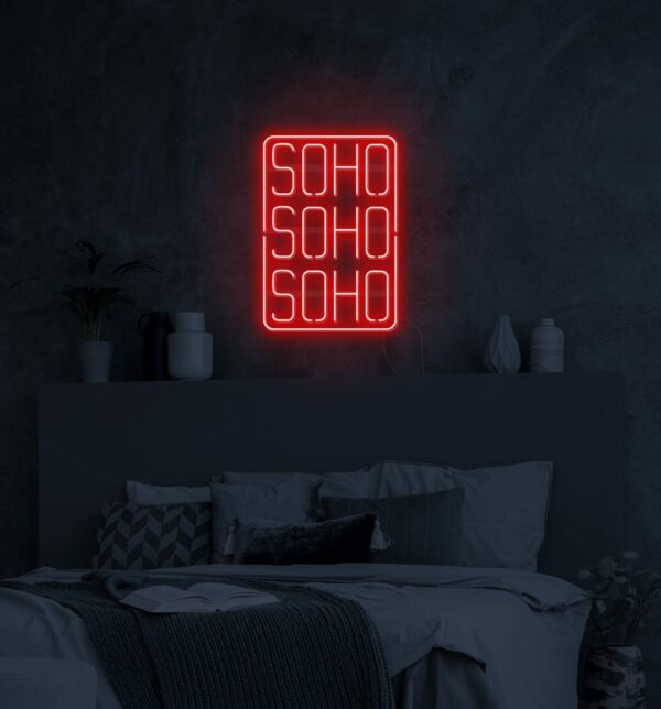 soho neon light