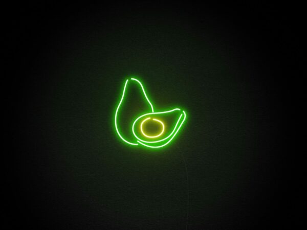 avocado neon signs