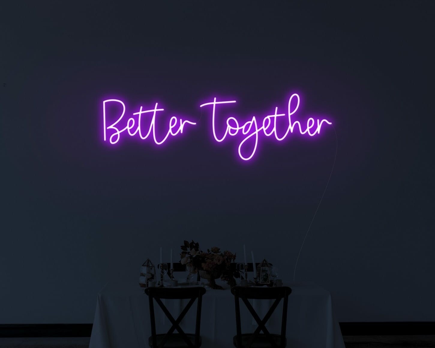 better together neon signs