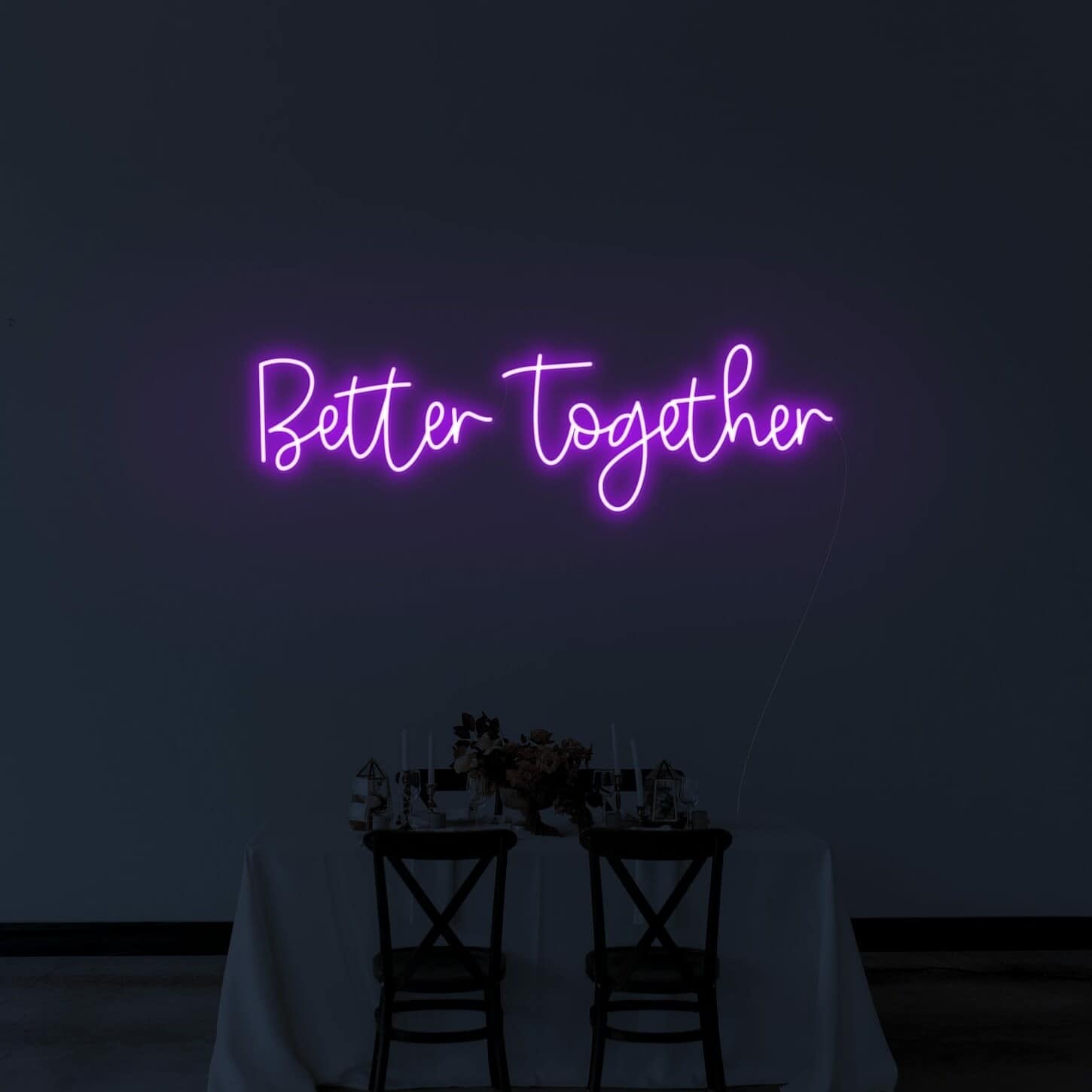 better together neon signs