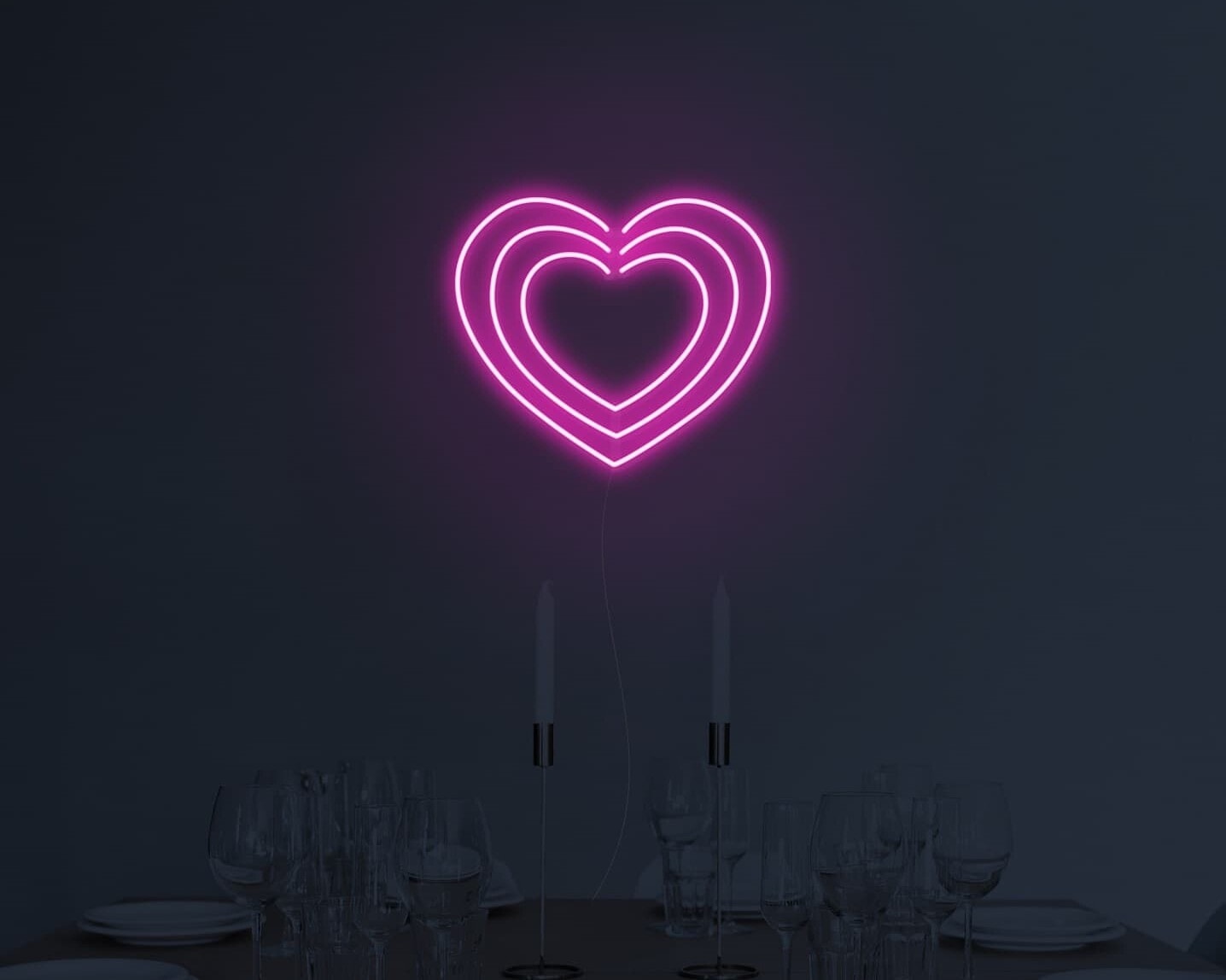 heart neon signs