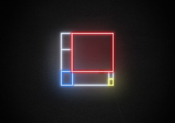 mondrian neon light