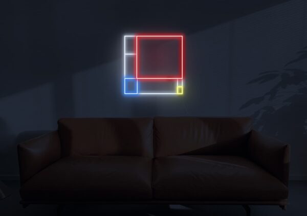 mondrian neon signs