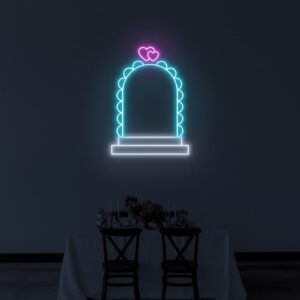 wedding aisle neon signs