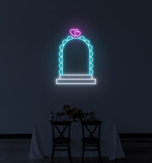 wedding aisle neon signs