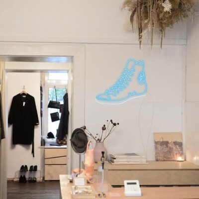 converse neon sign