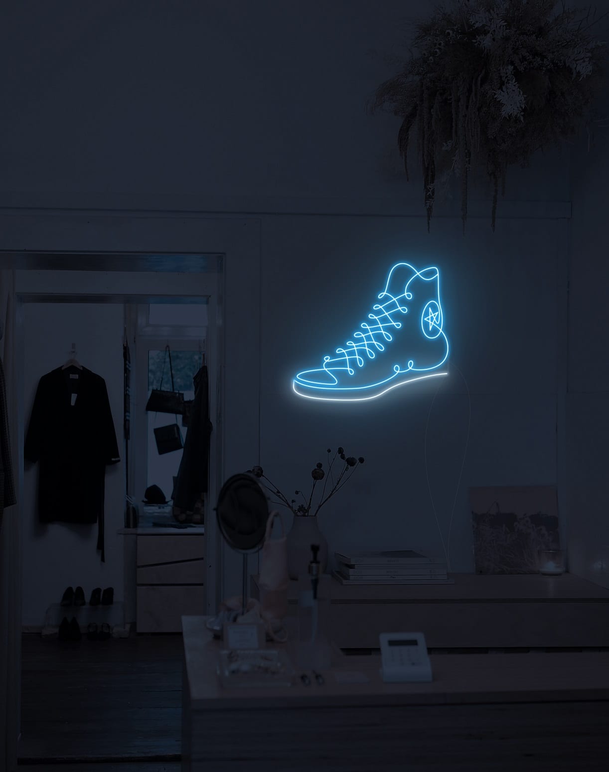 converse neon signs