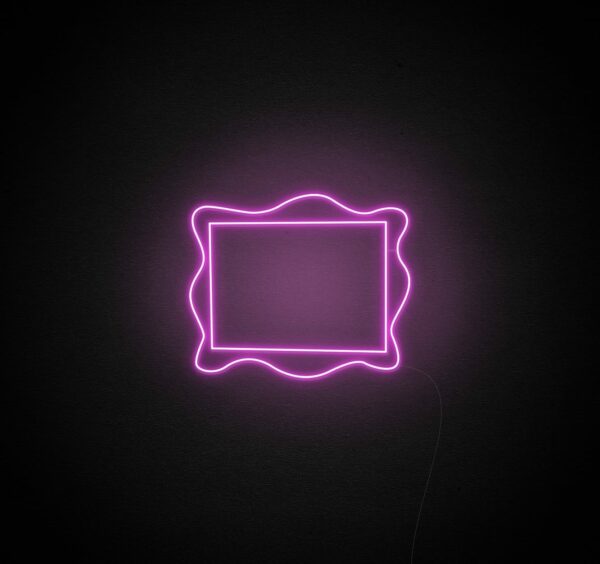 frame neon sign