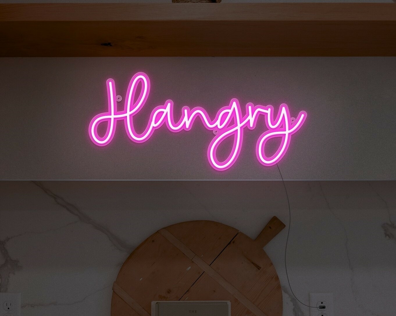 hangry neon signs