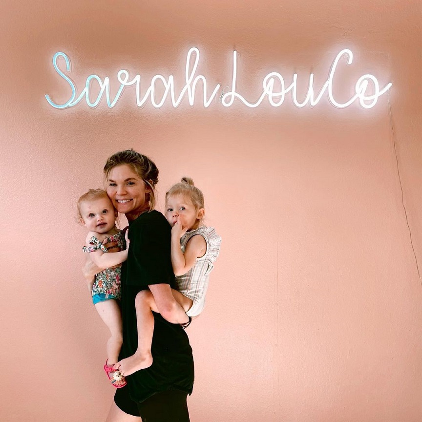 sarahlouco neon sign